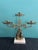 Antique Victorian Brass Figural Girandole Candelabra c.1850-1870 Marble Base For Sale - Image 9 of 9