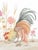 All farm lovers will appreciate the incredible details of "The Plot Chickens". The gorgeous dahlias, daisies and gentle...
