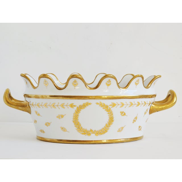 2000 - 2009 Chelsea House Sevre Style Porcelain Cachepot For Sale - Image 5 of 14