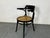 Black Thonet mod 233 bentwood desk chair with handwoven rattan seat, 1920s This piece is attributed to the mentioned...