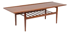GJ106 Coffee Table in Teak by Grete Jalk for Glostrup, 1960s