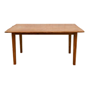 Antique Live Edge Teak Kitchen Dining Table
