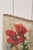 English Original Oil on Canvas of Red Poppies (Signed 1946) For Sale - Image 3 of 6