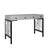 Swirl Writing Desk - Light Gray For Sale - Image 9 of 9