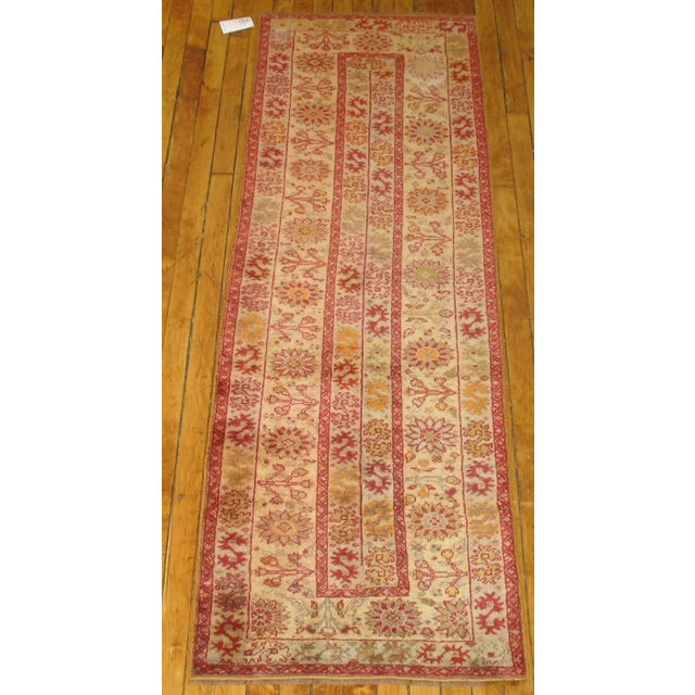 Early 21st Century Early 21st Century Zabihi Collection Turkish Sivas Small Runner - 2' x 6'5" For Sale - Image 5 of 6