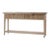 Mid Century Console Table in Natural Sandbar Finish For Sale