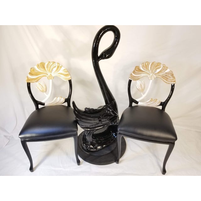 Final Clearance Thru 2025 Garden Botanical Sculpture Italian Dining Set 2Oth Century For Sale - Image 9 of 18