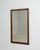 Brown 20th Century French Natural Wood Framed Wall Mirror For Sale - Image 8 of 8