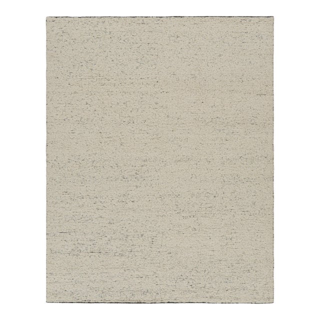 Rug & Kilim’s Contemporary Textural Rug in Tones of Beige-Brown - 8x10 For Sale