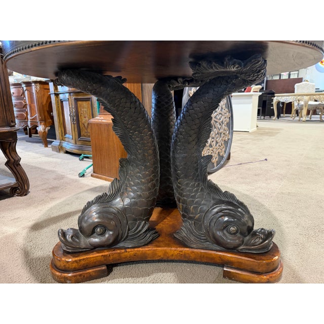 2020s Koi Fish Center Table Attributed to Theodore Alexander For Sale - Image 5 of 5