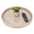 Our round rattan serving and ottoman trays with glass inserts will instantly add a gorgeous touch to any room of your...
