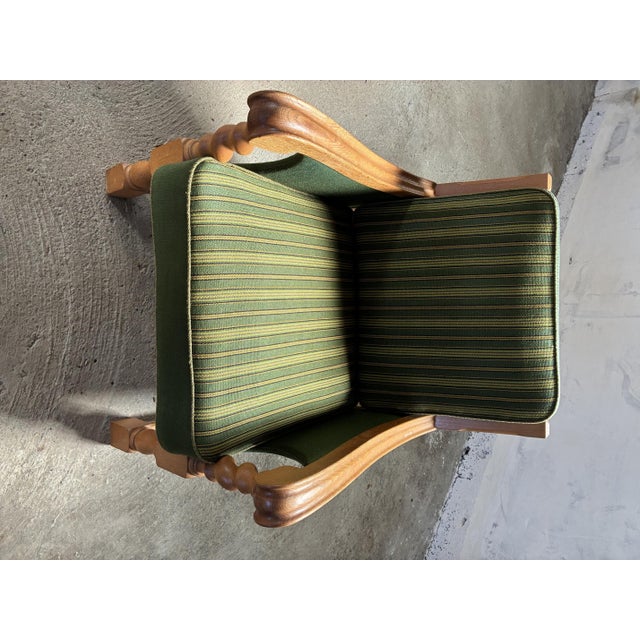 Danish Lounge Chair in style of Kjærnulf, 1960s For Sale - Image 10 of 12