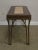 Iron Console Table With Cork and Tessellated Travertine Top For Sale In Philadelphia - Image 6 of 13