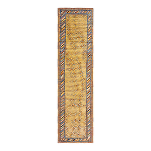 19th Century W. Persian Kurdish Carpet ( 3'6" x13'7" - 107 x 414 )