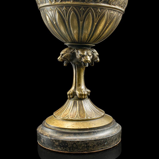 1850's Pair of Antique Ornamental Ewers For Sale - Image 12 of 12