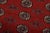 Bokhara Rug 6’3” X 9’4” Red Wool Tribal Hand-Knotted Oriental Carpet For Sale - Image 4 of 12