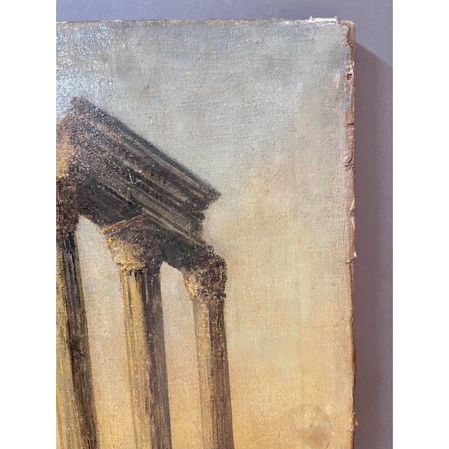 Pietro Sassi, Grand Tour Style Scene, 19th Century, Oil on Canvas For Sale - Image 6 of 8