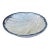 Vintage Japanese Shell-Form Celadon Glazed Pottery Dish With Crackle Finish For Sale
