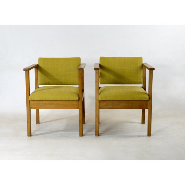 Set of Vintage Armchairs by Jan den Drijver for Wooninrichting De Stijl For Sale - Image 13 of 13