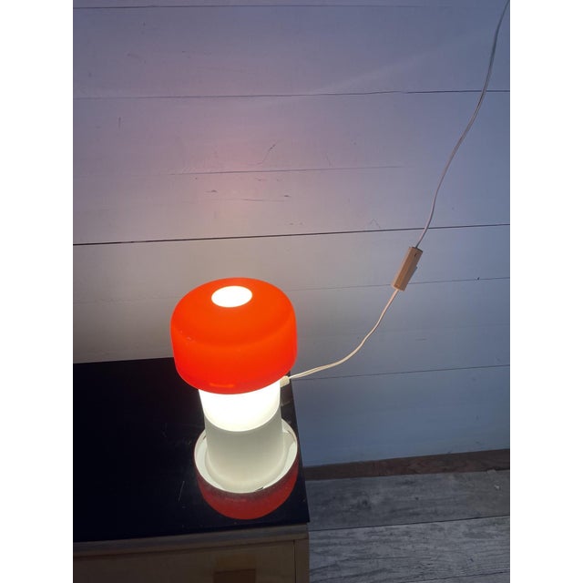 Table Lamp by Guzzini for Meblo, 1970s, in Flawless conditions. Designed 1970 to 1979 I have official proof of...