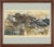 1950s "Field Bird" Modern Earthtone Abstract Serigraph with Bird by Howard Bradford, Framed For Sale