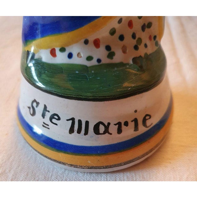 Virgin and Child Figure in Wooden Chapel from Quimper, Late 19th Century For Sale - Image 6 of 18