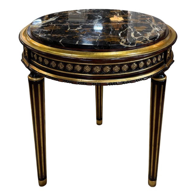 John Richard Louis XVI Marble Top Side Table For Sale
