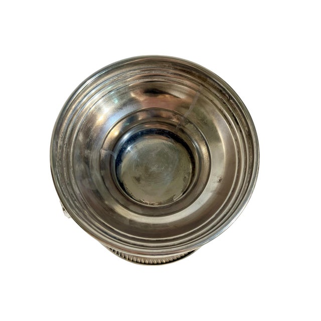 Vintage Silver Plate Ice Champagne Bucket by Leonard For Sale - Image 9 of 17