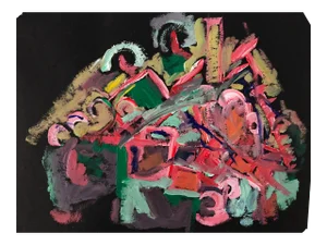 “Deja Vu” Original Acrylic Painting by Erik Sulander