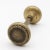 1930s Pair of 1930s Cast Bronze Reading Larello Entry Door Knobs For Sale - Image 5 of 6