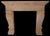 20th Century French Carved Limestone Fireplace with Scrolled Jambs For Sale - Image 5 of 5
