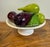 Mediterranean Vintage Italian Bertinazzo Trompe l'Oleil Ceramiche Fig Compote Centerpiece For Sale - Image 3 of 10