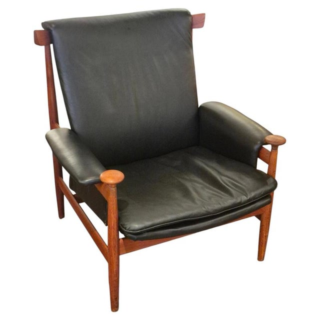 Vintage Scandinavian Bwana Lounge Chair by Finn Juhl for France & Søn, 1960s For Sale - Image 15 of 15