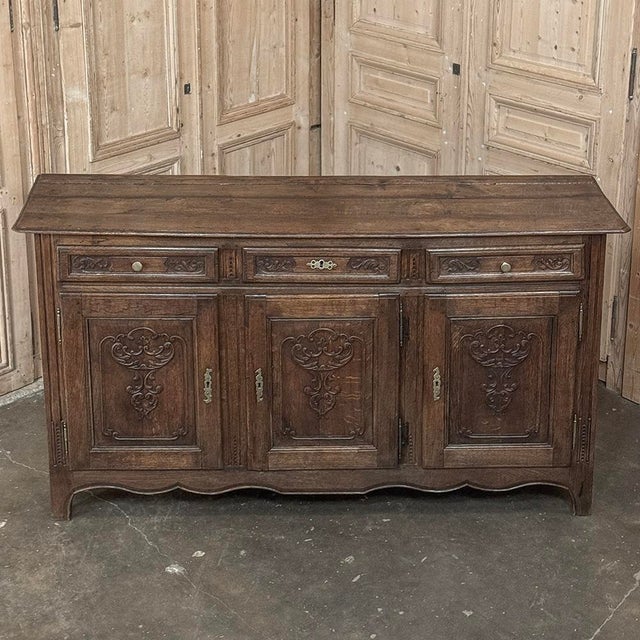18th Century Liégeois Country French Oak Buffet For Sale - Image 14 of 18