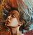 Contemporary Simona Zecca, Sudden Blast, Oil Painting on Canvas For Sale - Image 3 of 4
