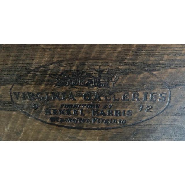 Henkel Harris 1970s Banded Mahogany Coffee Table- Henkel Harris For Sale - Image 4 of 8