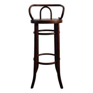 Children's High Stool in Bentwood, 1890 For Sale