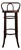 Children's High Stool in Bentwood, 1890 For Sale