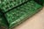 Chesterfield Style Green Leather Sofa For Sale - Image 9 of 16