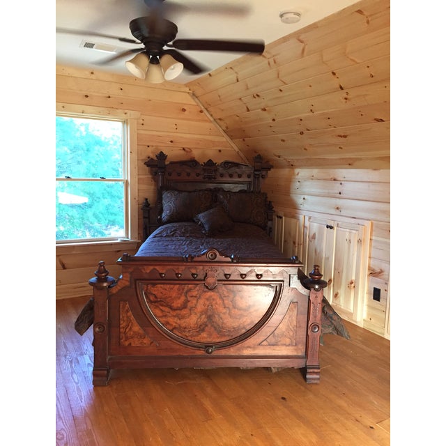 A finely crafted Late Victorian Renaissance Revival bedroom suite, dating to approximately 1890–1905, executed in solid...