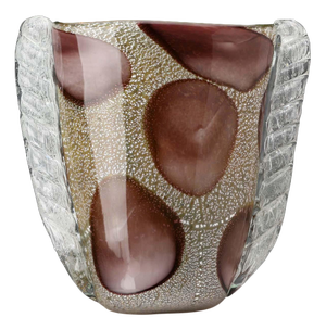 Murano Glass Vase in the style of Ercole Barovier