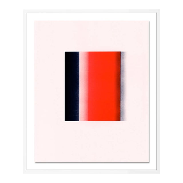 Color Form C by David Grey, Art Print in White Frame, Small For Sale