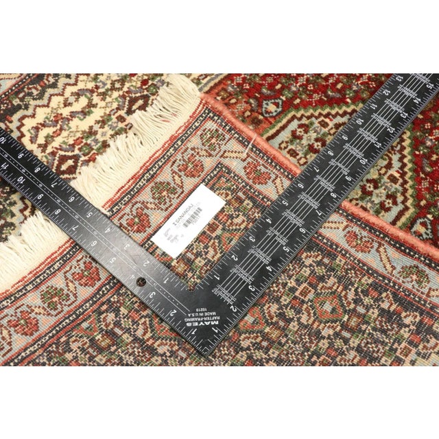 Late 20th Century Vintage Persian Sanadaj Accent Rug - 02'05 X 03'05 For Sale - Image 5 of 9