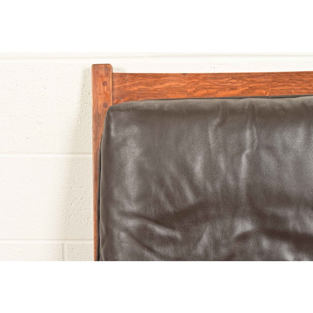 Stickley Mission Oak Arts & Crafts Spindle Reclining Morris Lounge Chair For Sale In South Bend - Image 6 of 12