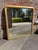 Glass Large Antique English Arched Top Gilt Overmantle Mirror, 19th Century For Sale - Image 7 of 7