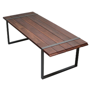 7090 Dining Table with Adjustable Planks by Garth Roberts for Zanotta
