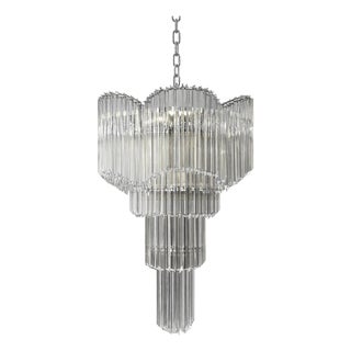 Murano Glass Sputnik Chandelier by Simoeng For Sale