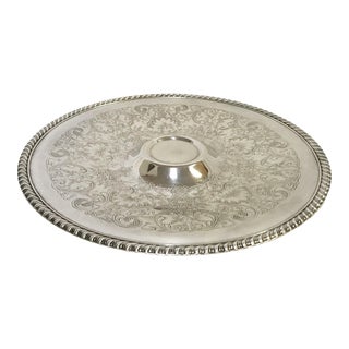 Vintage Rogers Silverplate Appetizer Platter For Sale