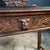 Wood Late 19th Century English Oak Heavily Carved Console Table With Drawer For Sale - Image 7 of 13