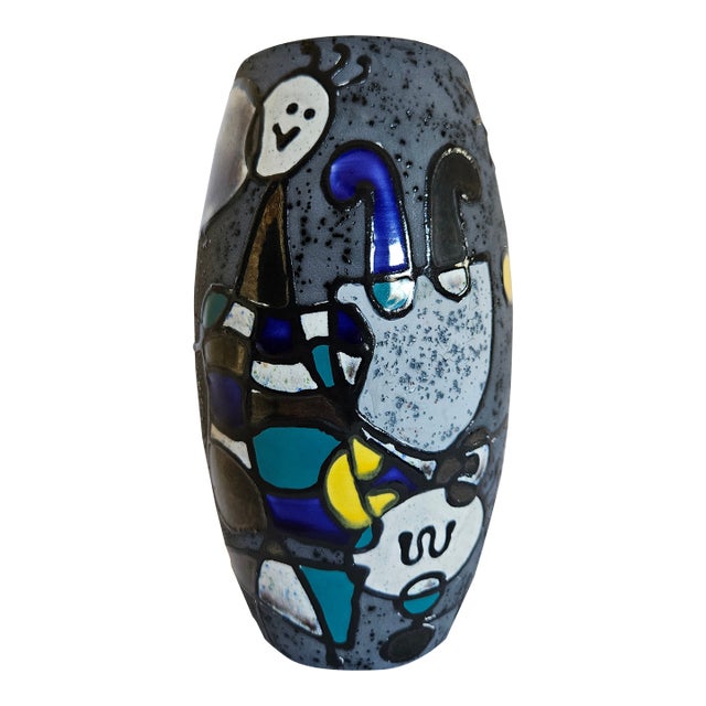 MCM Miro' Ceramic Vase, Made in Italy For Sale